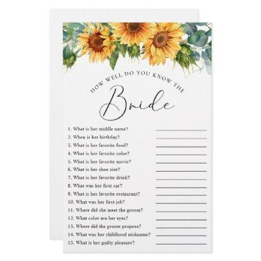 Sunflower Bride  Game
