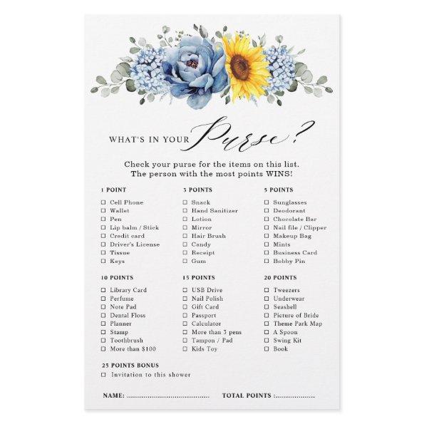 Sunflower Dusty Blue Slate  Game