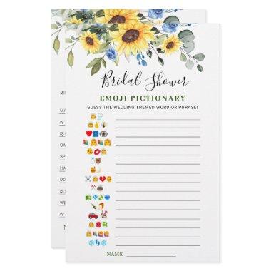 Sunflower Eucalyptus Double-Sided Bridal Game