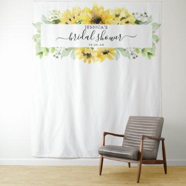 Sunflower Garden Bridal Shower Backdrop Photo Prop