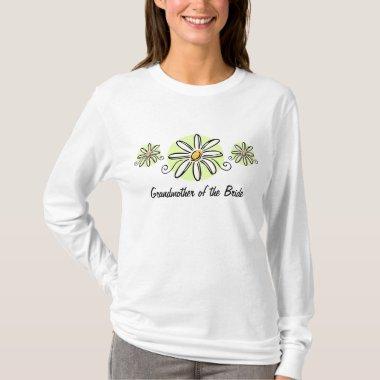 Sunflower Grandmother of Bride T-shirt