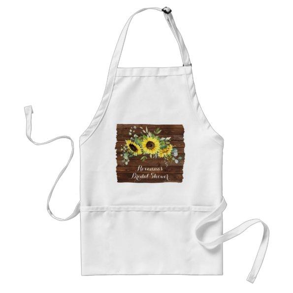 Sunflowers  Apron Autographable