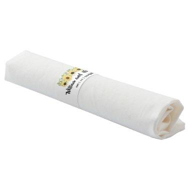 Sunflowers  Wedding Reception Napkin Bands