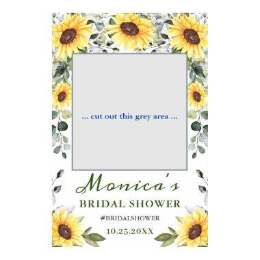Sunflowers Eucalyptus  Photo Frame Poster