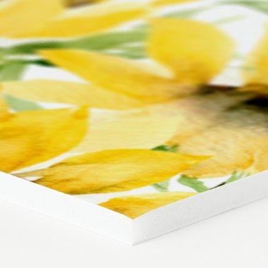 Sunflowers Photo Prop Frame, Selfie Frame Foam Board