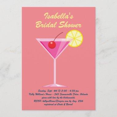 Sunset Beach Bridal Shower Invitations