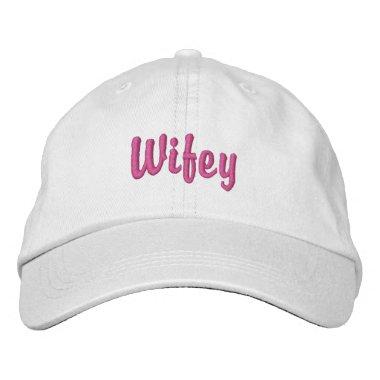 Super Cute Wifey Embroidered Hat
