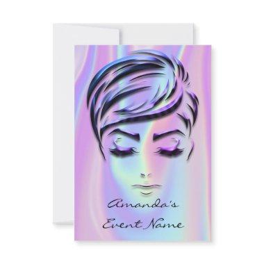 Sweet 16th  Holograph Purple Liquid