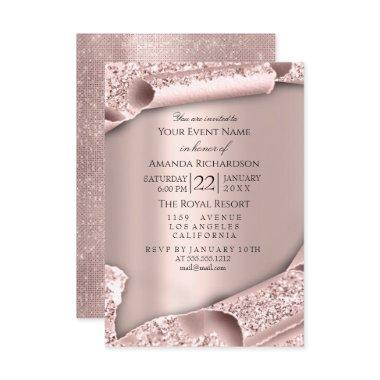 Sweet 16th  Wedding Rose Pink