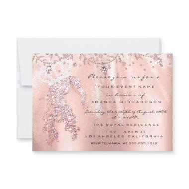 Sweet 16th Crown Princess Confetti Miss Rose Blush