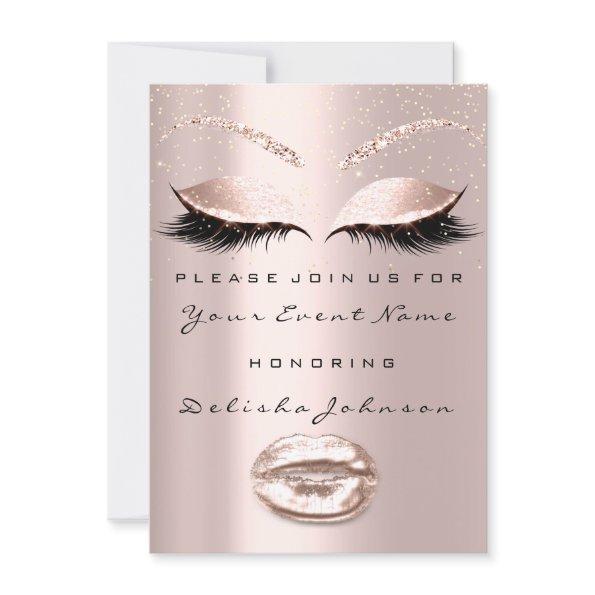 Sweet 16th Drips Glitter Makeup Lips