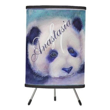 SWEET AND CUTE PANDA TRIPOD LAMP