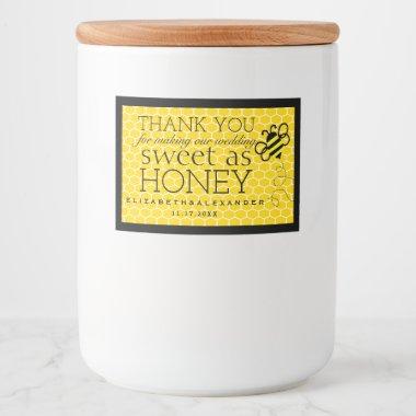 Sweet As Honey Custom Guest Favor Label