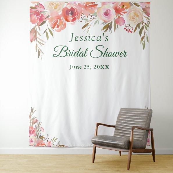 Sweet Blush Bridal Shower Photo Booth Backdrop