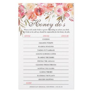 Sweet Blush Floral Double-Sided  Game