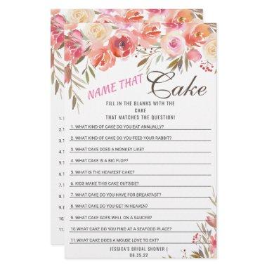 Sweet Blush Floral Double-Sided  Game