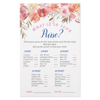Sweet Blush Floral Watercolor  Game