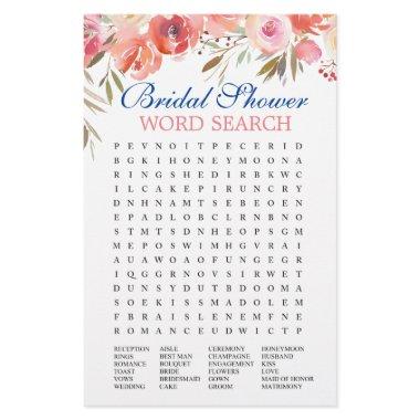 Sweet Blush Floral Watercolor  Game