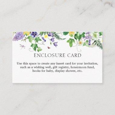 Sweet Daffodils and Wildflowers Enclosure Invitations