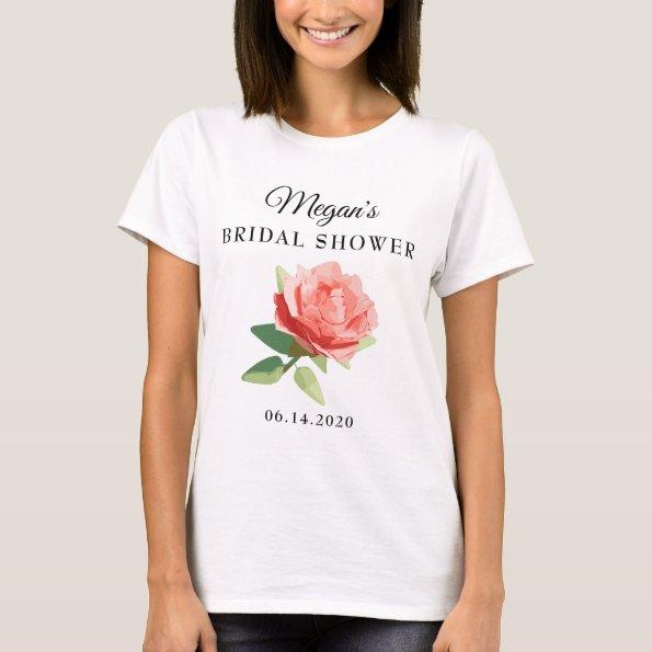 Sweet Flower Bridal Shower T-Shirt
