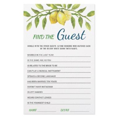 Sweet Lemons & Greenery Chic  Game