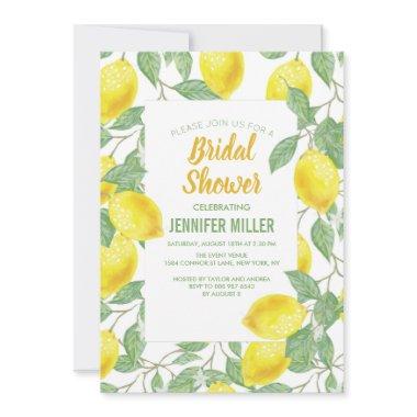 Sweet lemons yellow summer.           i Invitations