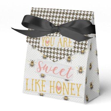 Sweet Like Honey Bees - Black & White Favor Boxes
