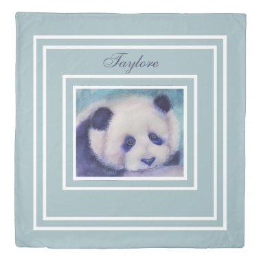 SWEET PANDA DUVET COVER