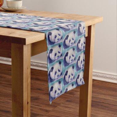 SWEET PANDA FUN MEDIUM TABLE RUNNER