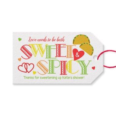 Sweet Spicy Fiesta Bridal Shower Favor Gift Tags