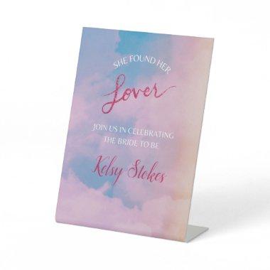Swiftie-inspired Bachelorette party bride to be Pedestal Sign