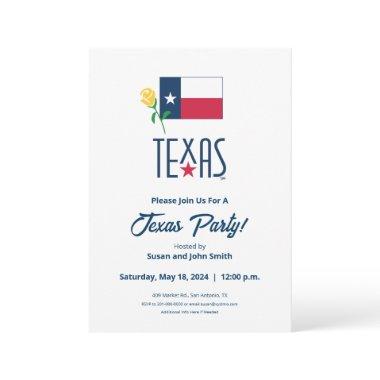 Symbols of Texas, Texas Flag and Yellow Rose
