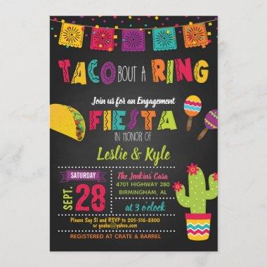 Taco Bout a Ring - Engagment/Couples Shower Invitations