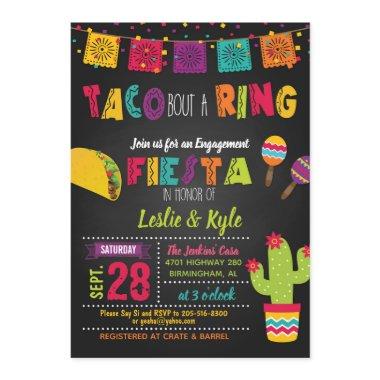 Taco Bout a Ring - Engagment/Couples Shower Invitations