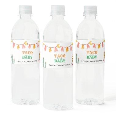 Taco bout Baby Mexican Baby Shower favors Water Bottle Label