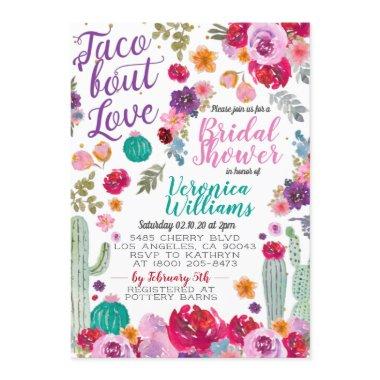 Taco Bout Love Bridal Shower Invitations