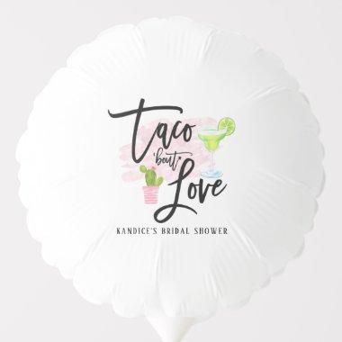 Taco Bout Love Bridal Shower Sticker Balloon