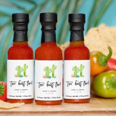 Taco Bout Love Cactus Succulent Wedding Favor Hot Sauces