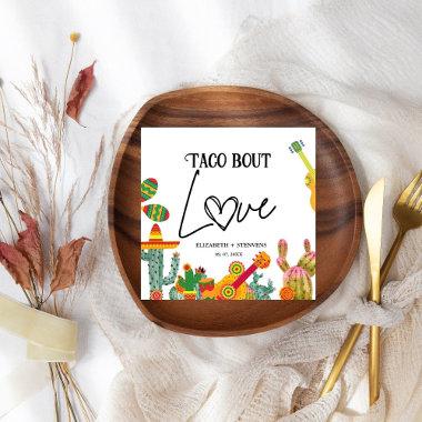 Taco Bout Love Colorful Engagement Party Napkins