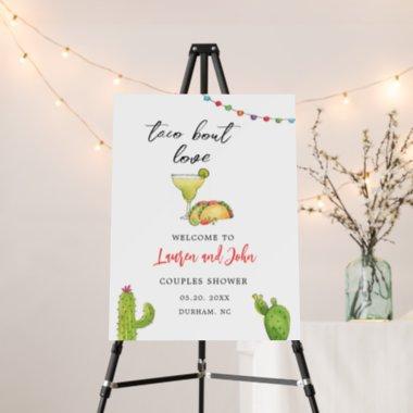 Taco Bout Love Couples Bridal Shower Welcome Sign
