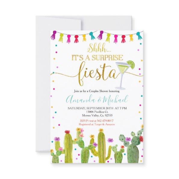 Taco 'Bout Love Couples Engagement Cactus Fiesta