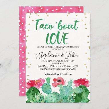 Taco Bout Love Couples Shower Invitations