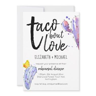 Taco Bout Love Illustrated Rehearsal Dinner