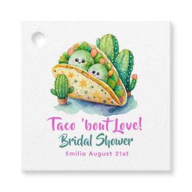Taco 'Bout Love! Last Party Bridal Shower Favor Tags