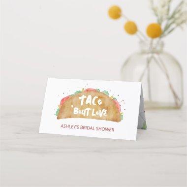 Taco 'Bout Love Wedding Bridal Shower Fiesta Place Invitations