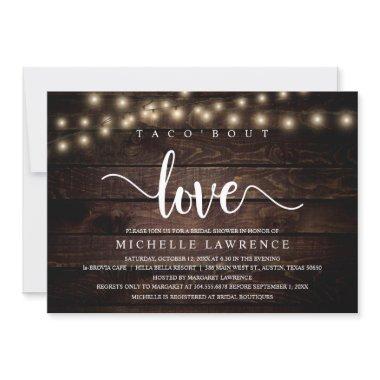 Taco'bout Love, Rustic  Celebration
