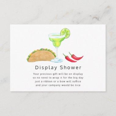 Tacos and Tequila Bridal Shower Display Shower Enclosure Invitations
