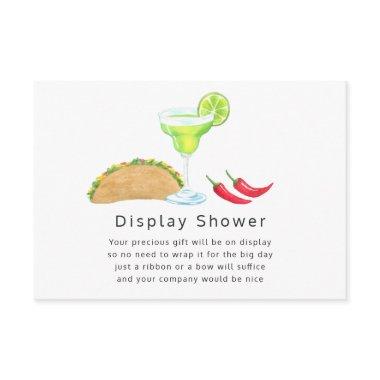 Tacos and Tequila  Display Shower Enclosure