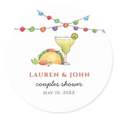Tacos & Tequila Fiesta Couples shower seal