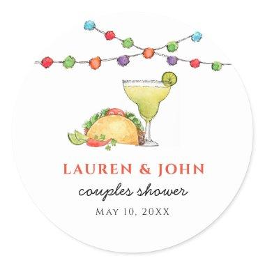 Tacos & Tequila Fiesta Couples shower seal